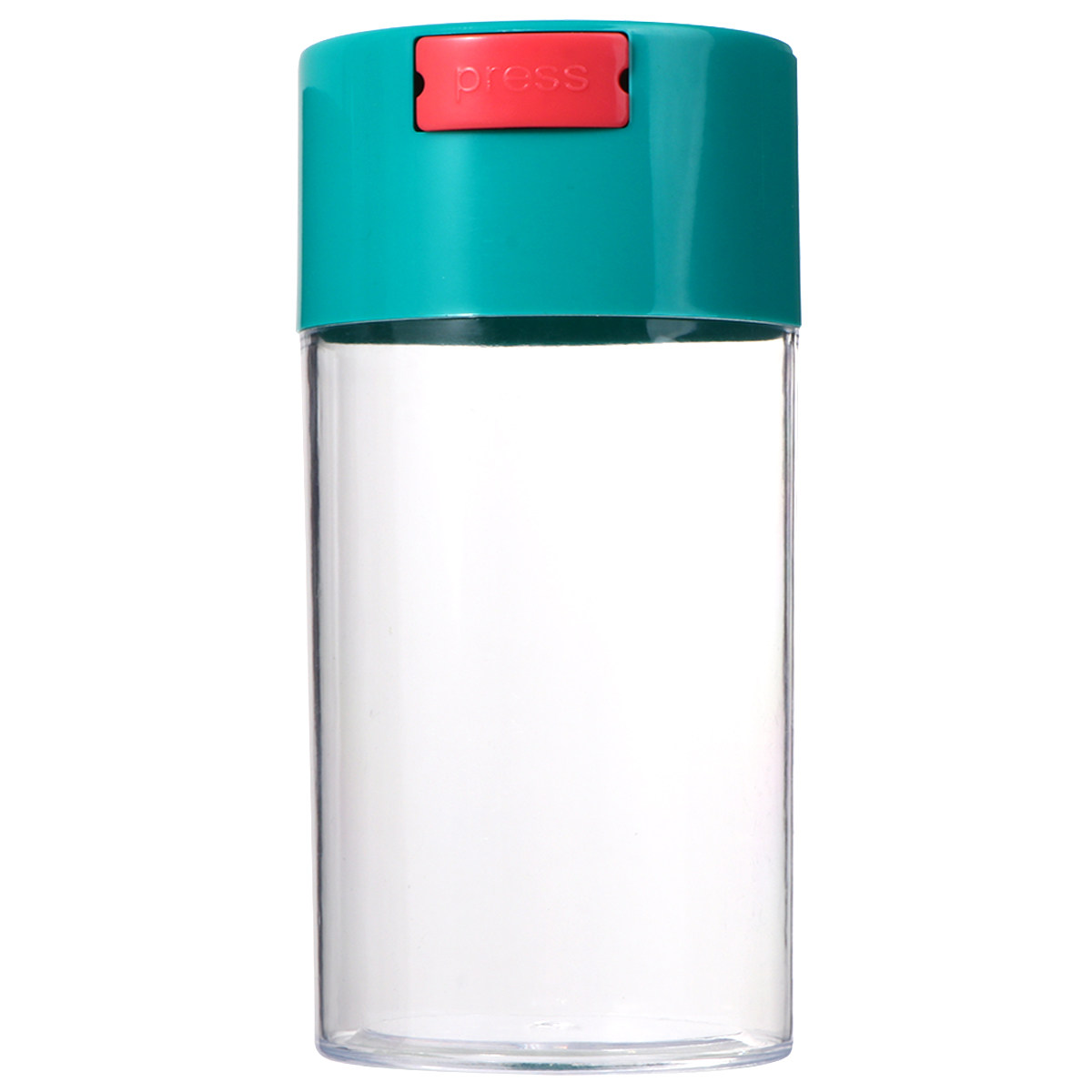 Coffee Tea And Bean Leaf - 2Pcs Food-Grade Airtight Storage Jar Transparent