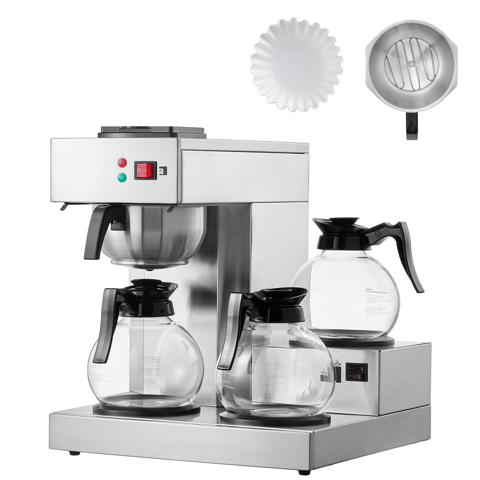 Coffee&Tea House Menu - 12 Cups Commercial Drip Coffee Maker,