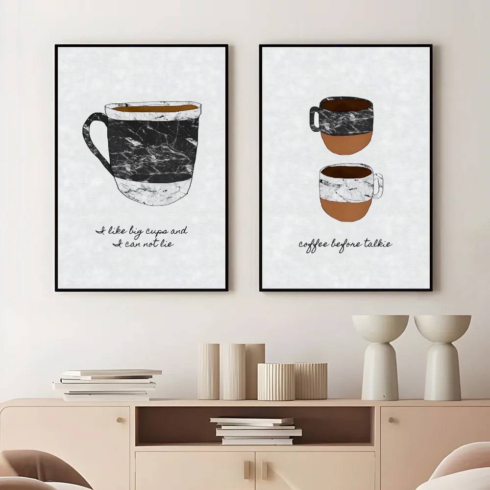 Coffee Tea Kitchenware Poster  - đánh giá và giá Wallpaper Coffee And Tea