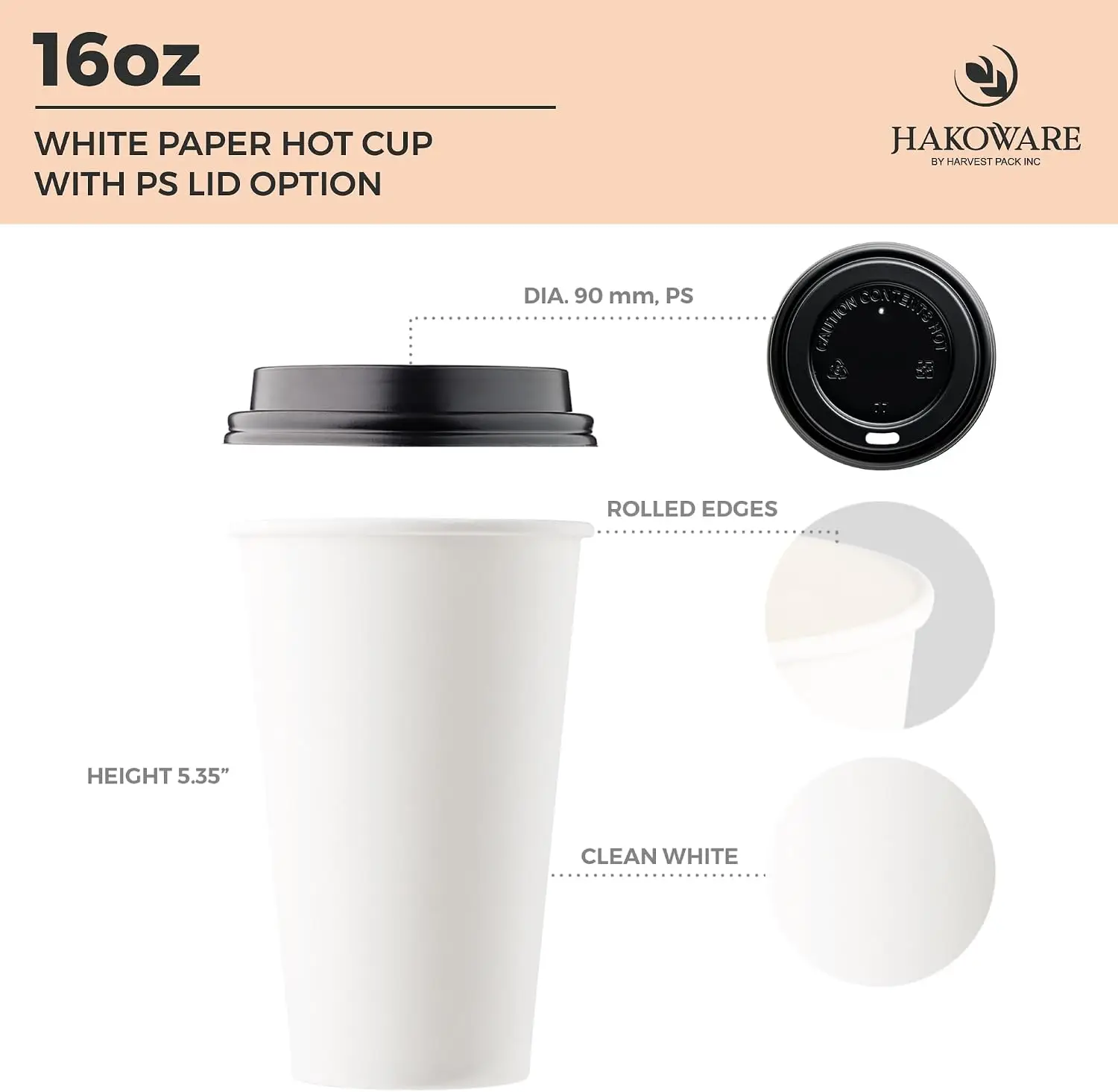 [1000 SET]HARVEST PACK 16 oz W - đánh giá và giá Wallpaper Coffee And Tea