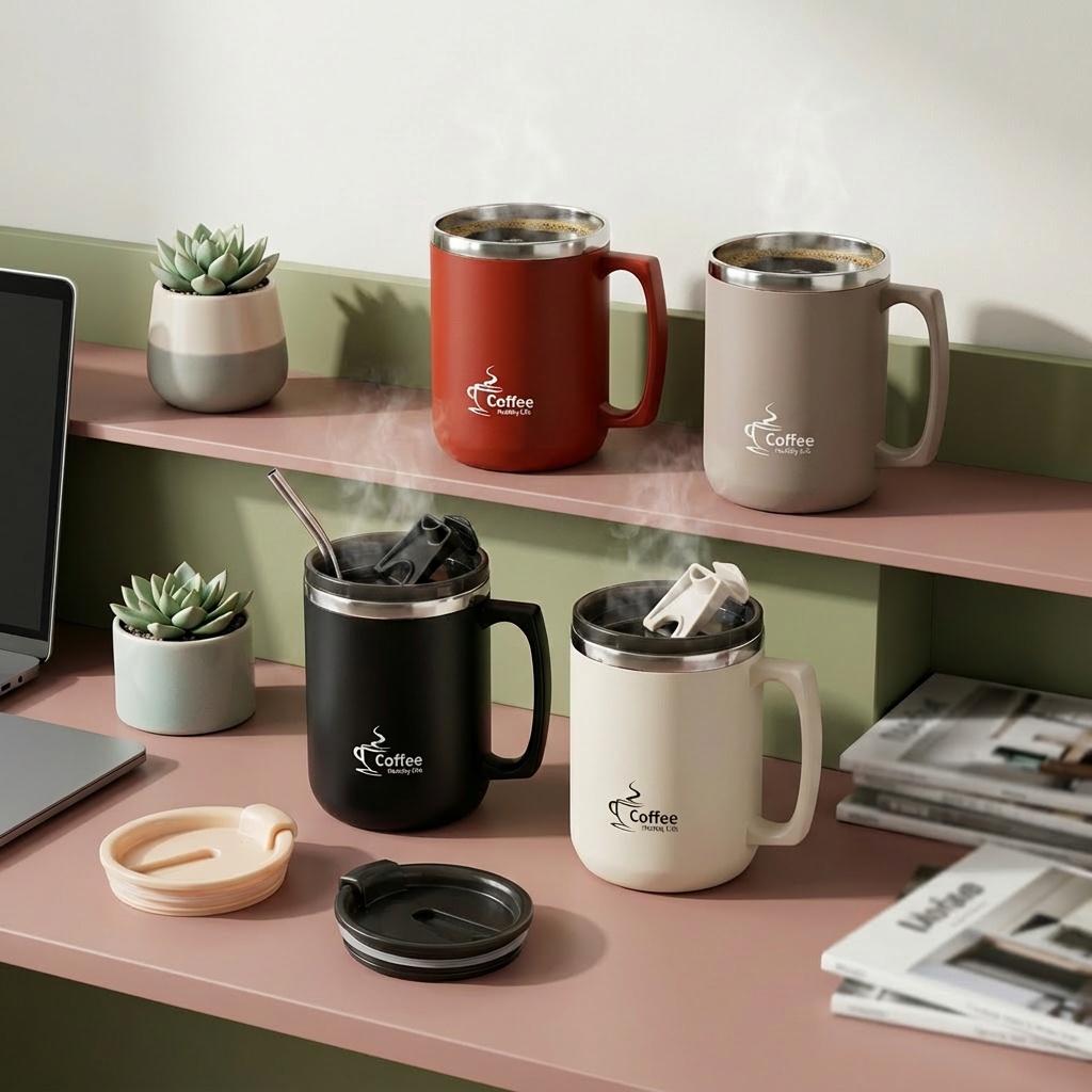 Travel Thermal Coffee Mug Tumb - đánh giá và giá Coffee Tea Tumbler