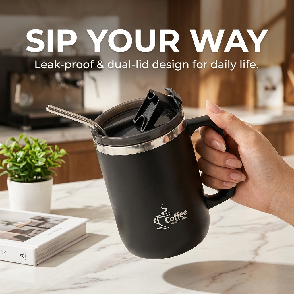 Travel Thermal Coffee Mug Tumb - đánh giá và giá Coffee Tea Tumbler