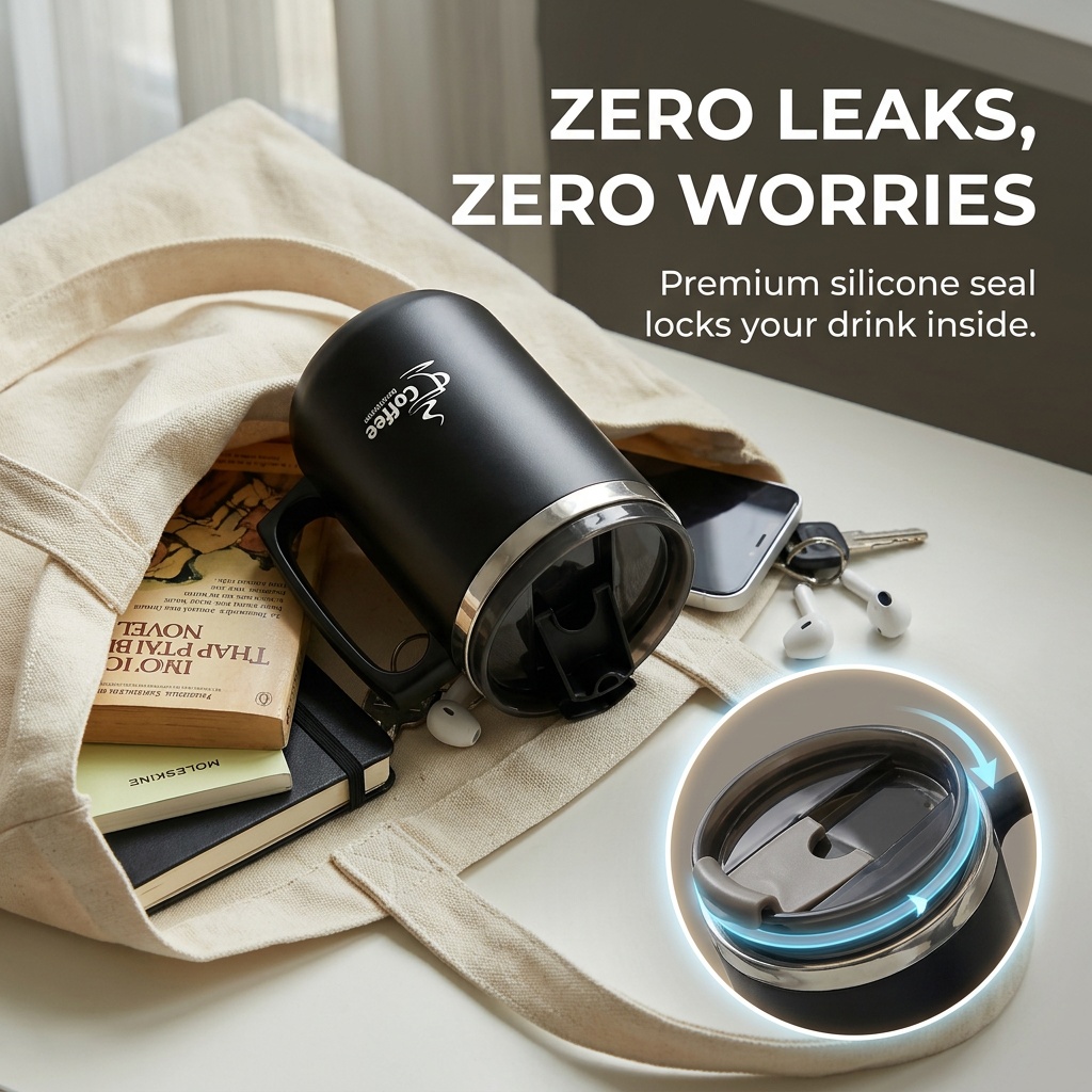 Travel Thermal Coffee Mug Tumb - đánh giá và giá Coffee Tea Tumbler