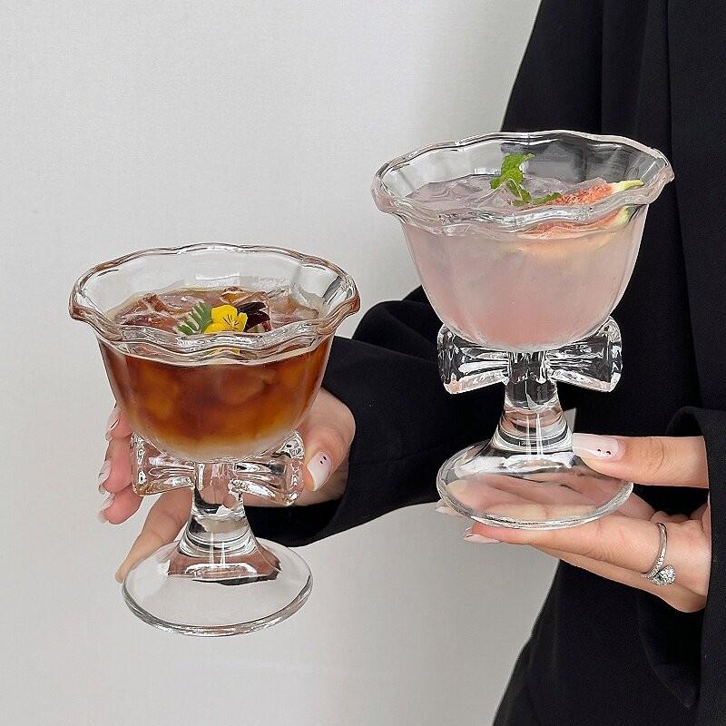 New Bow Glass Cute Water Cup C - đánh giá và giá Coffee Tea Flask