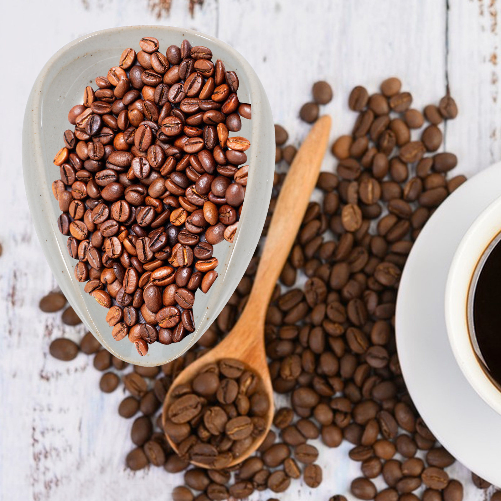 Ceramic Coffee Bean Dosing Tra - đánh giá và giá Coffee Tea And Bean Leaf