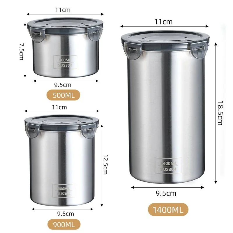 Stainless Steel Food Container - đánh giá và giá Coffee Tea And Bean Leaf