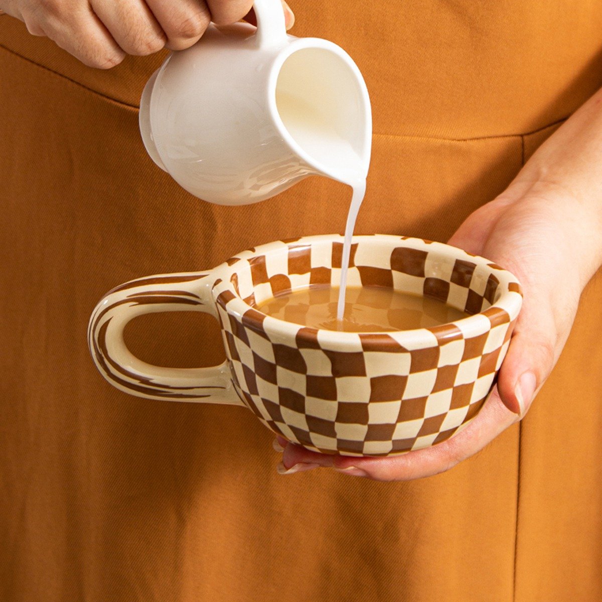 1pc Ceramic Coffee Mug with Wr - đánh giá và giá Coffee&Tea House Menu