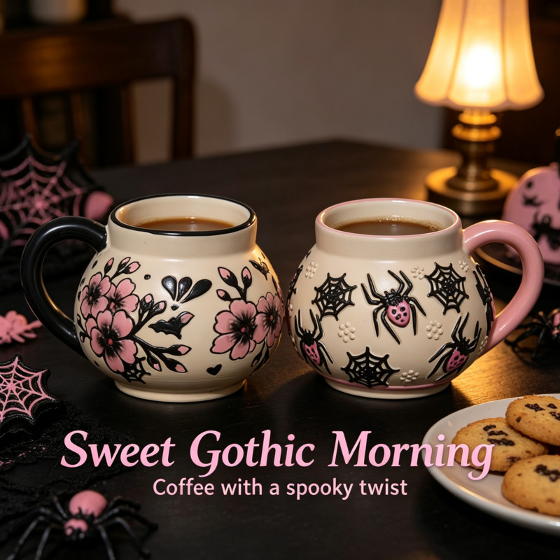 Spooky Talavera Ceramic Mug Ha - đánh giá và giá Coffee Tea Bar At Home