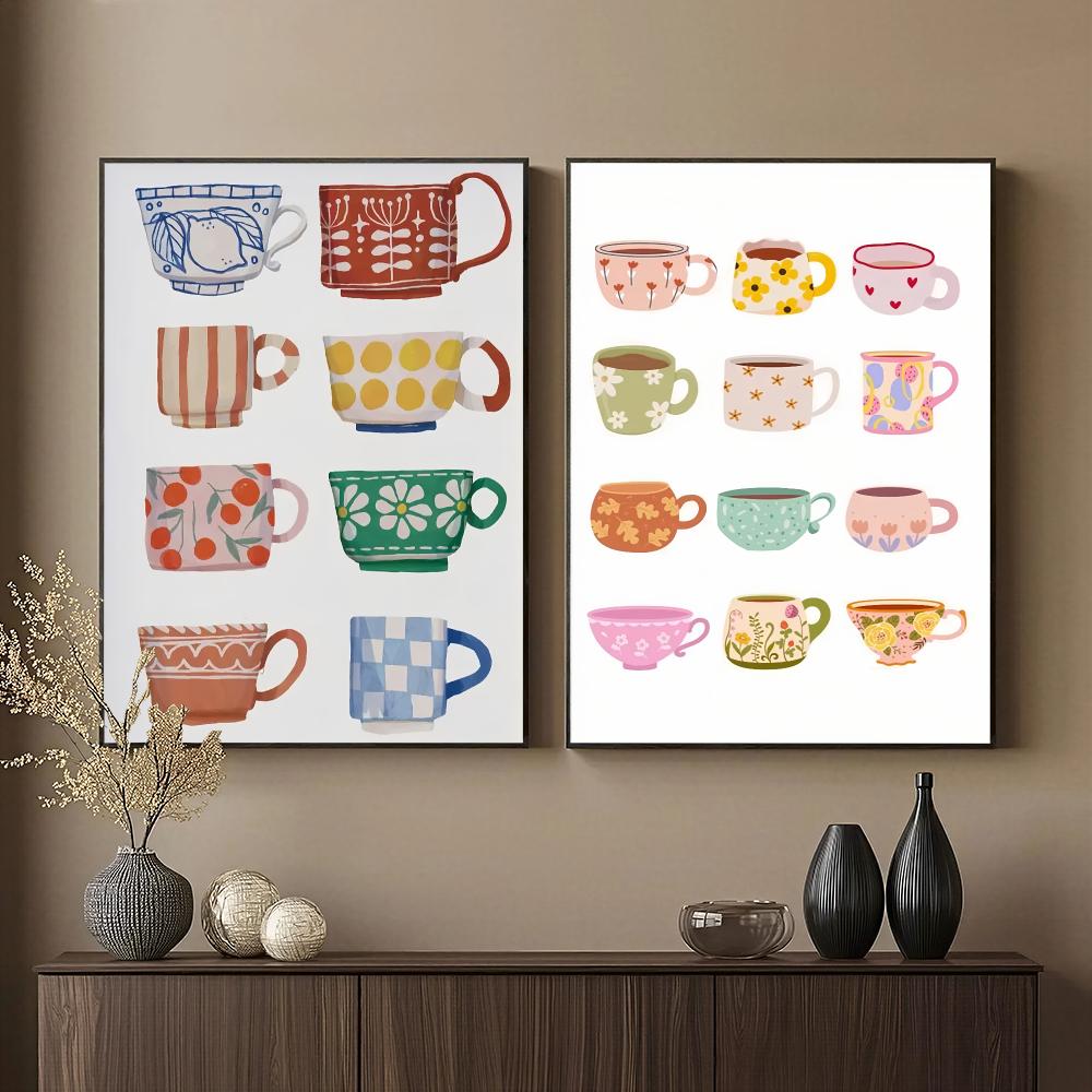 French Tea Cup HD Wall Art Pos - đánh giá và giá Wallpaper Coffee And Tea
