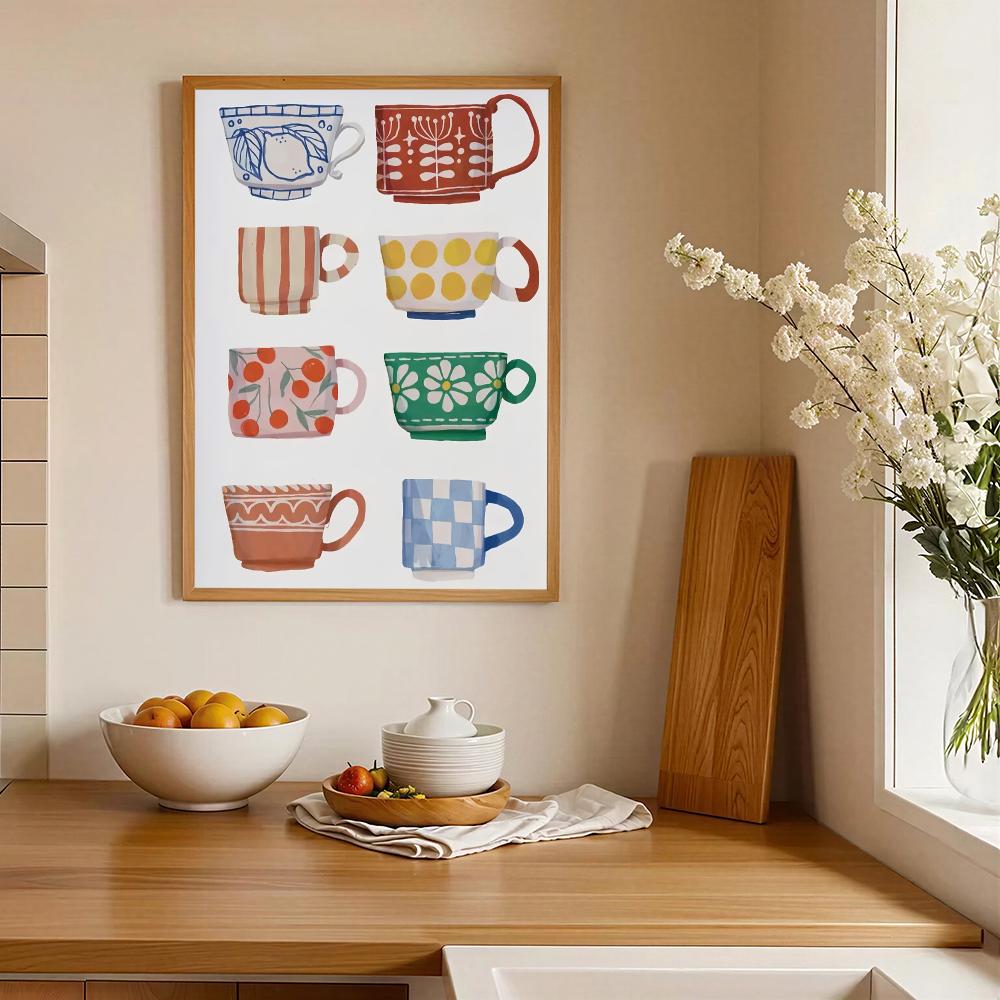 French Tea Cup HD Wall Art Pos - đánh giá và giá Wallpaper Coffee And Tea