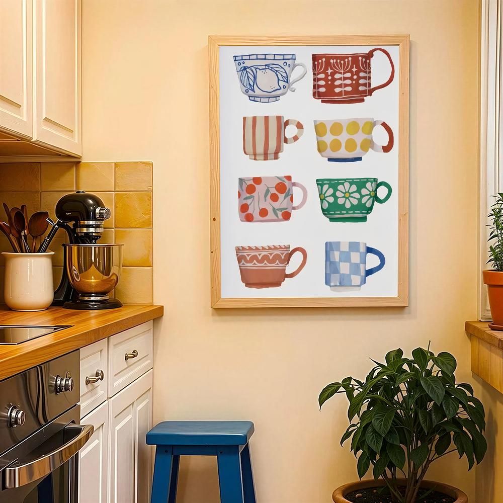 French Tea Cup HD Wall Art Pos - đánh giá và giá Wallpaper Coffee And Tea