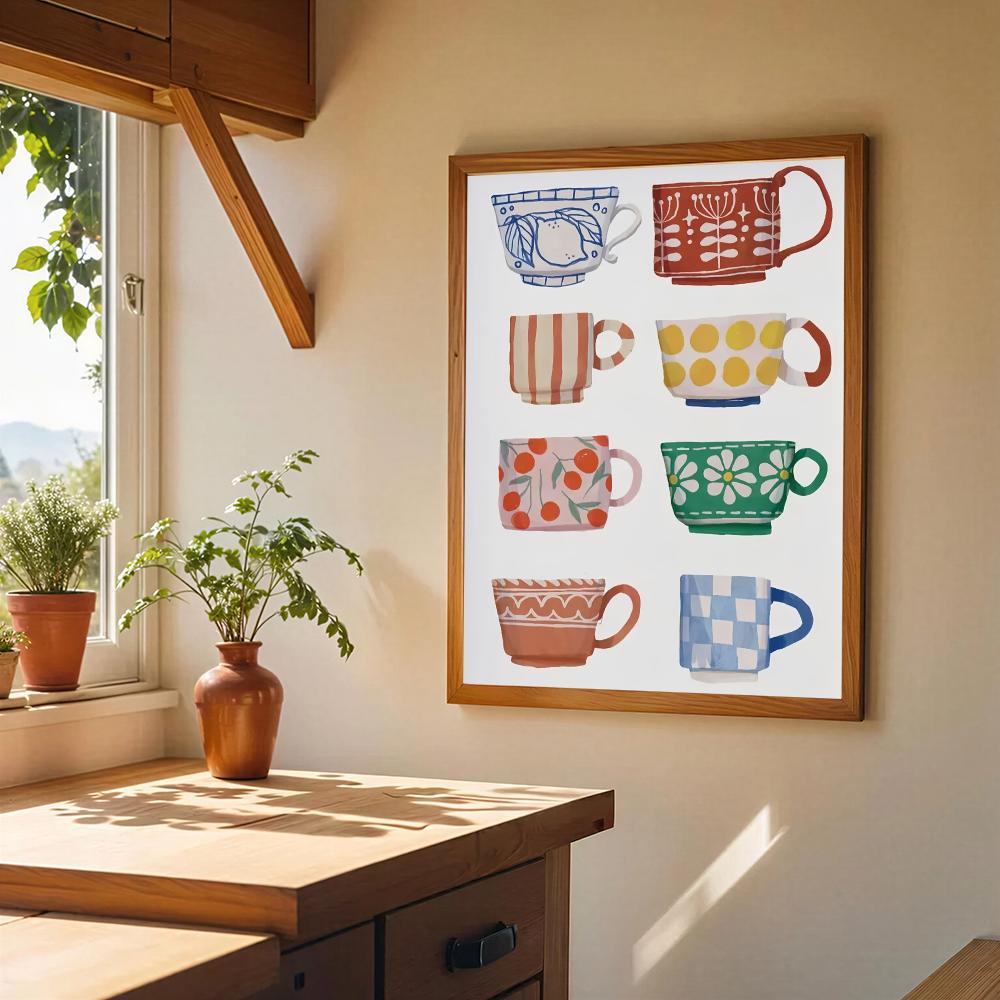 French Tea Cup HD Wall Art Pos - đánh giá và giá Wallpaper Coffee And Tea