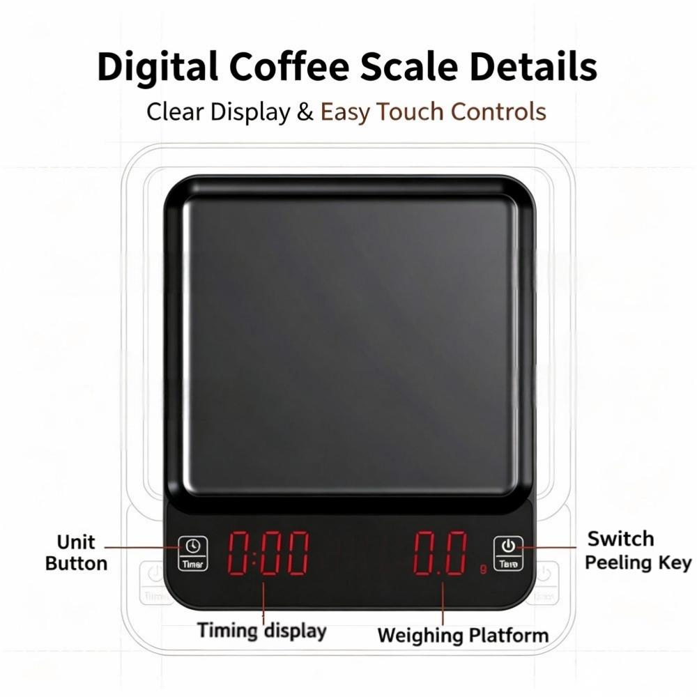 3kg/0.1g High Precision Digita - đánh giá và giá Coffee&Tea House Menu