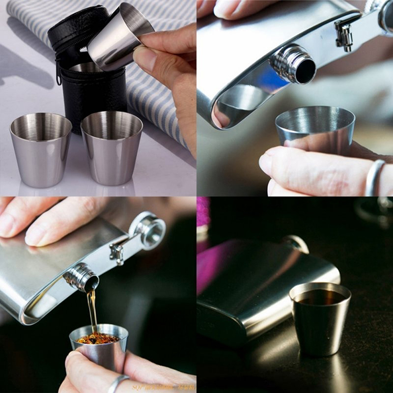 4/6Pcs Stainless Steel Cups Mi - đánh giá và giá Coffee Tea Tumbler