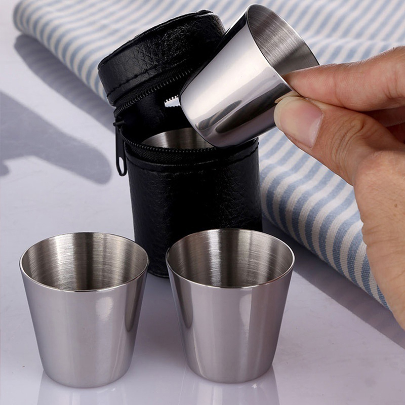 4/6Pcs Stainless Steel Cups Mi - đánh giá và giá Coffee Tea Tumbler