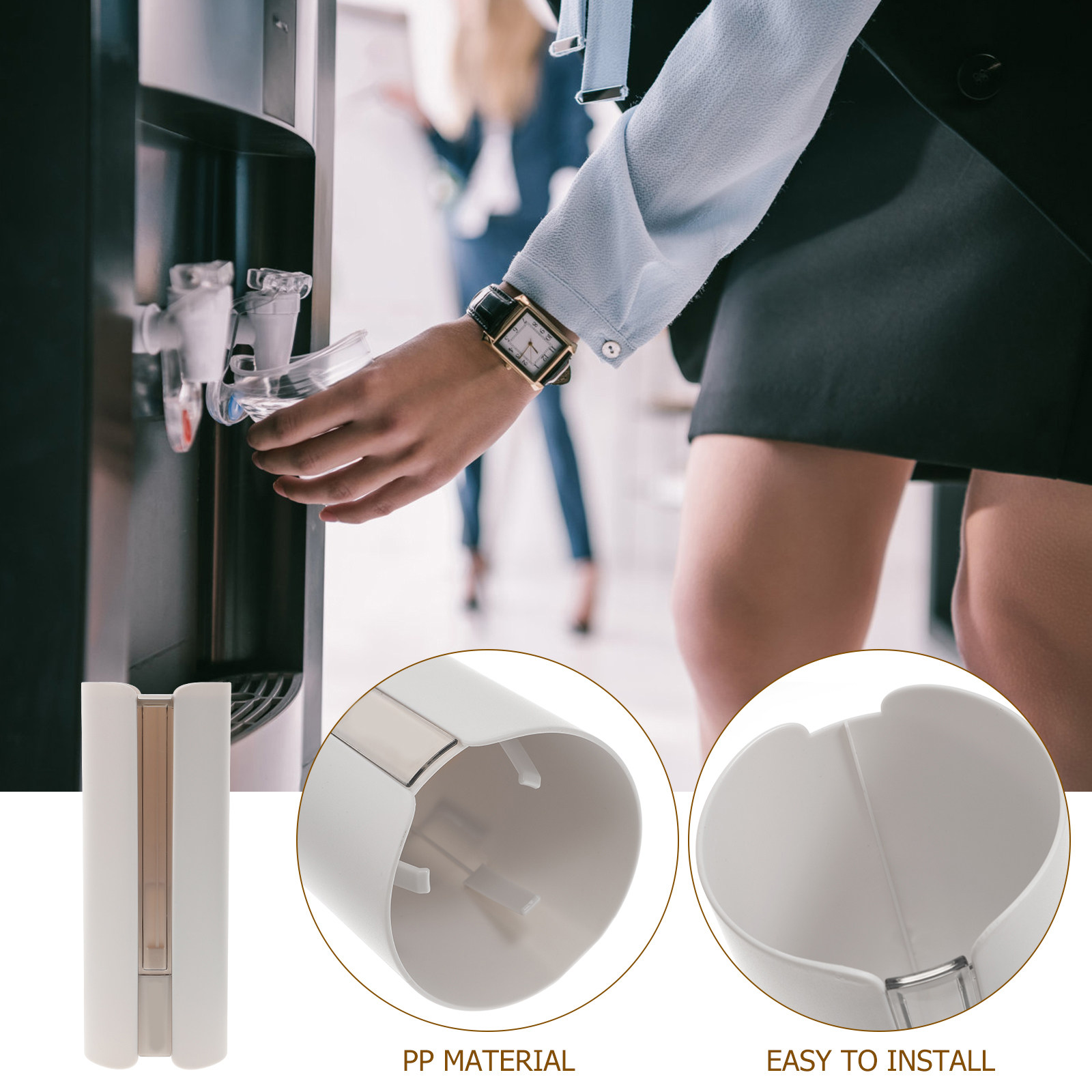 1Pcs Wall Mounted Cup Dispense - đánh giá và giá Wallpaper Coffee And Tea