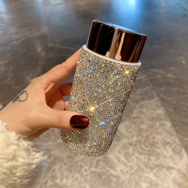 Bling Portable Thermos Cup wit - đánh giá và giá Coffee Tea Tumbler