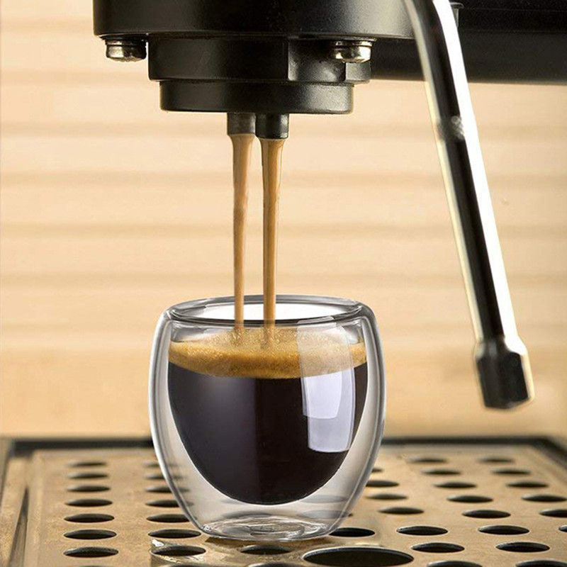 Double Walled Glass Coffee Mug - đánh giá và giá Coffee Tea Flask