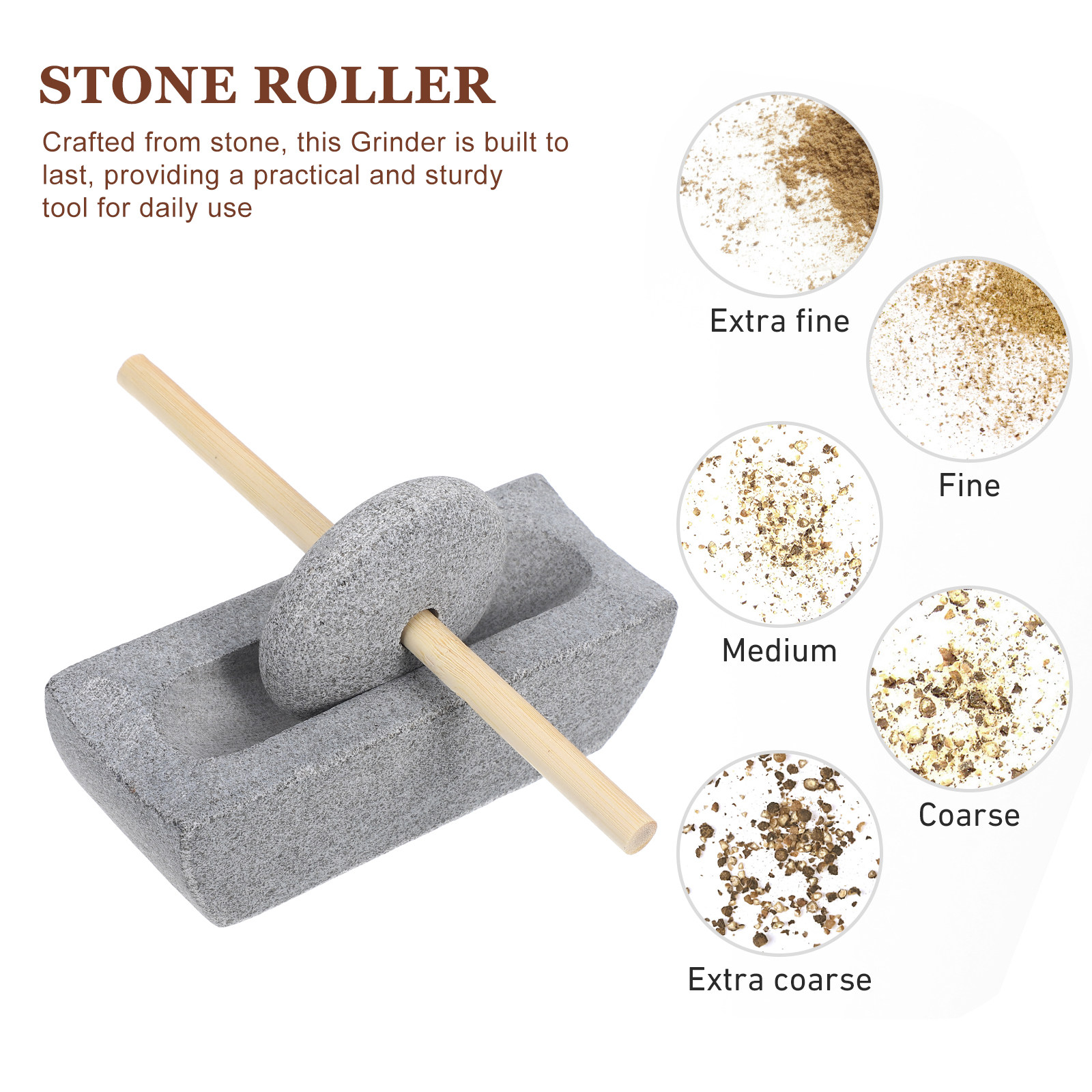 1Set Manual Stone Grinder Mill - đánh giá và giá Coffee Tea And Bean Leaf