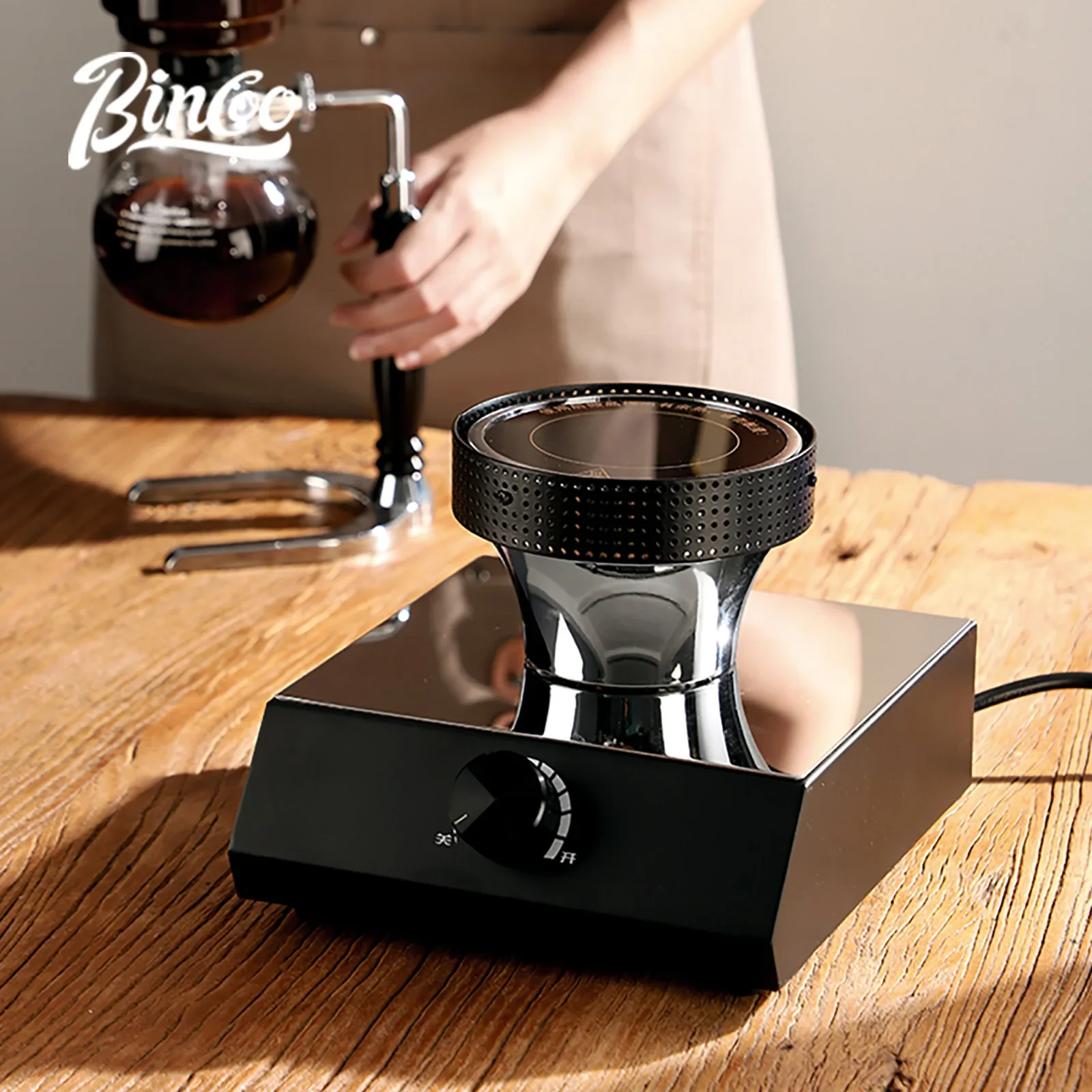 BINCOO 400W 220V Siphon Pot Co - đánh giá và giá Moka Pot Stove