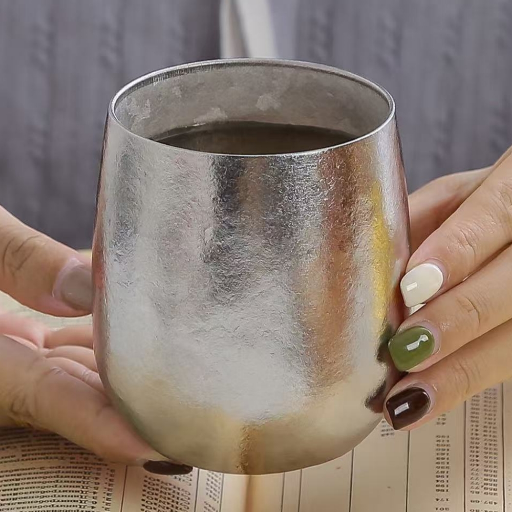 Outdoor Egg Mug Pure Titanium  - đánh giá và giá Coffee Tea Flask
