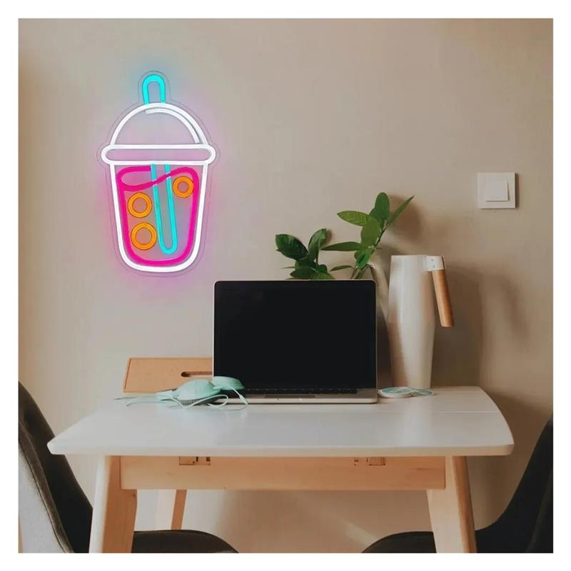 Boba Tea Neon Sign, Milk Tea L - đánh giá và giá Wallpaper Coffee And Tea