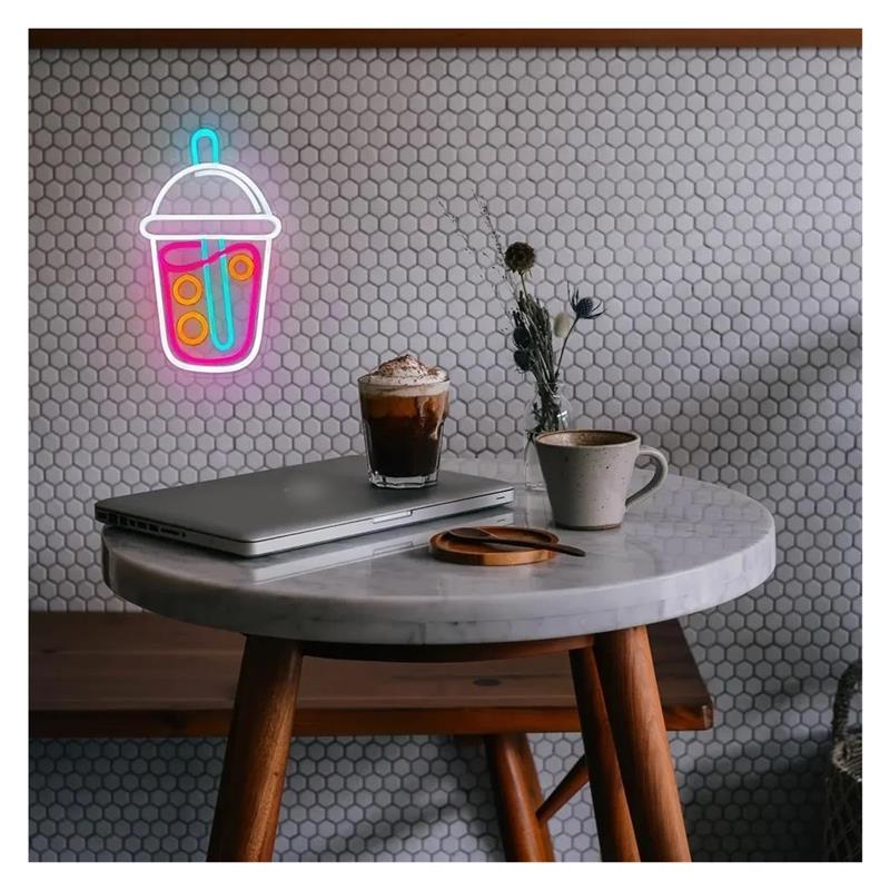 Boba Tea Neon Sign, Milk Tea L - đánh giá và giá Wallpaper Coffee And Tea