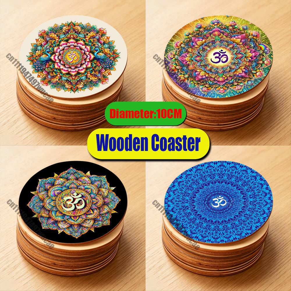 For Yoga Aum Om Mandala wallpa - đánh giá và giá Wallpaper Coffee And Tea