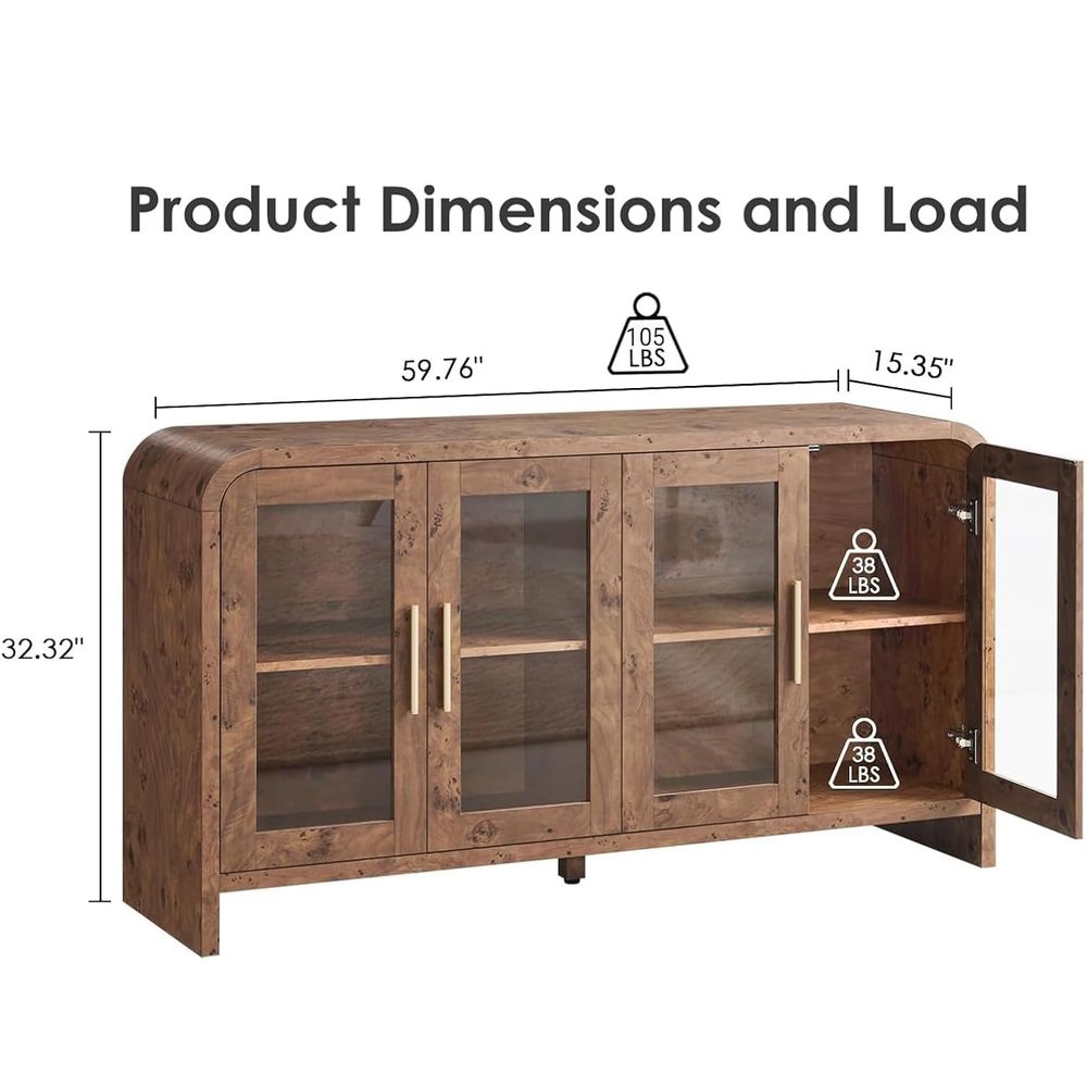 Sideboard Buffet Cabinet with  - đánh giá và giá Coffee&Tea House Menu