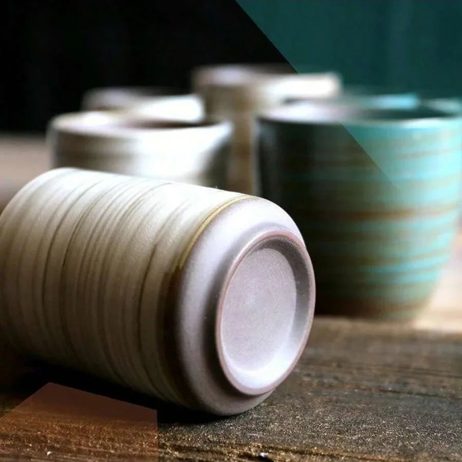 Hand-Painted Crackle Glaze Sto - đánh giá và giá Coffee Tea Flask