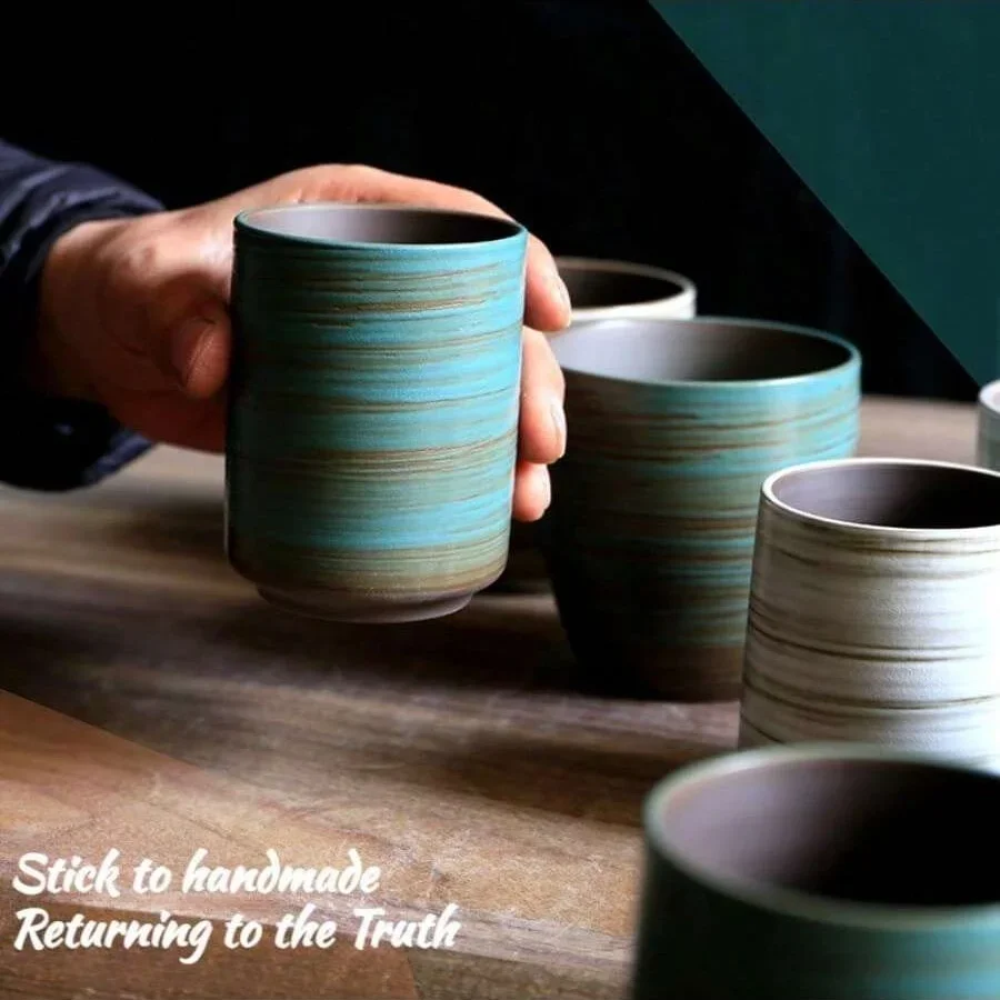 Hand-Painted Crackle Glaze Sto - đánh giá và giá Coffee Tea Flask
