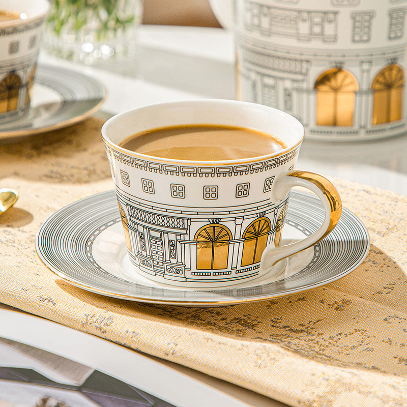 Architectural Cup and Saucer C - đánh giá và giá Coffee Tea Flask